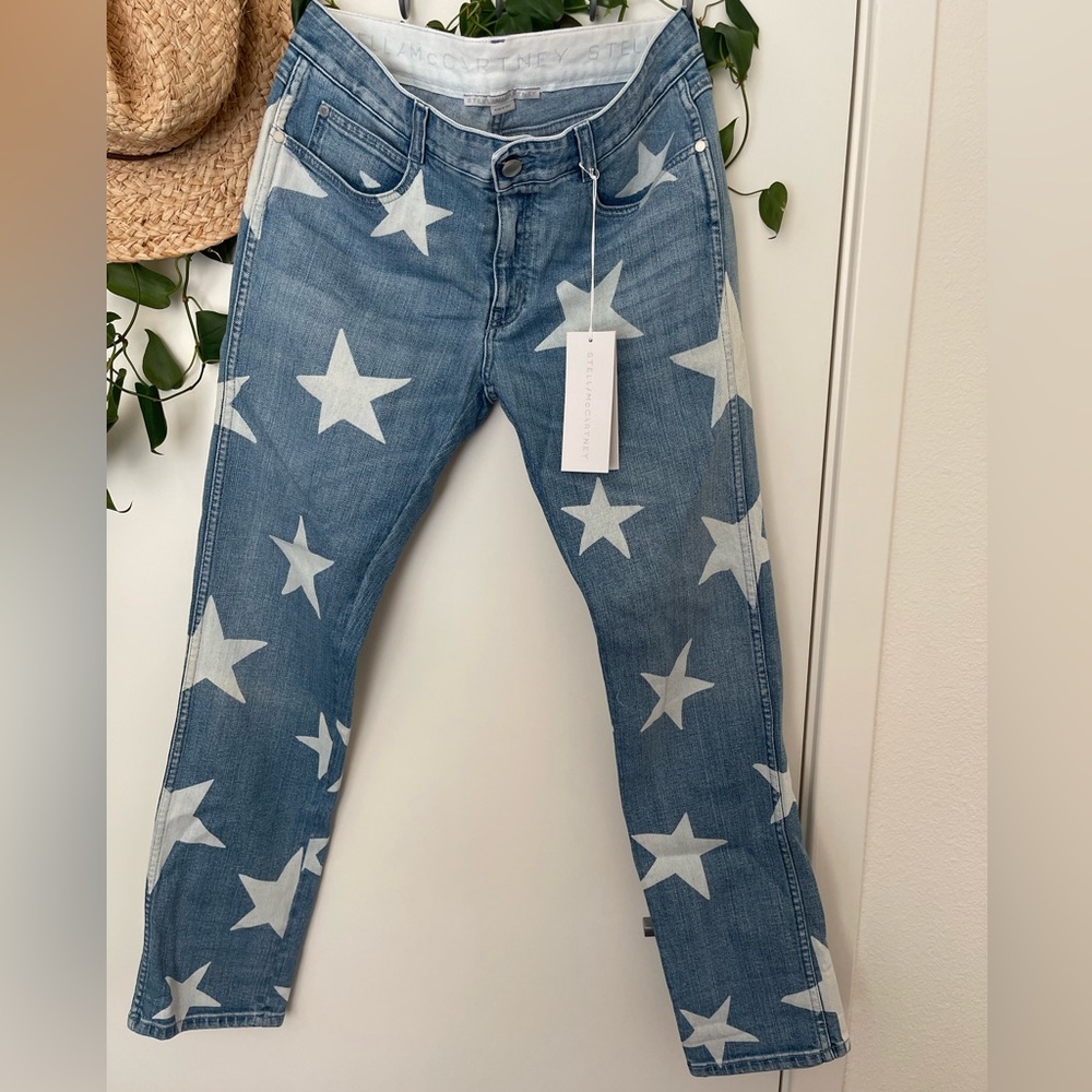 COPY - Stella McCartney skinny ankle grazer star jeans